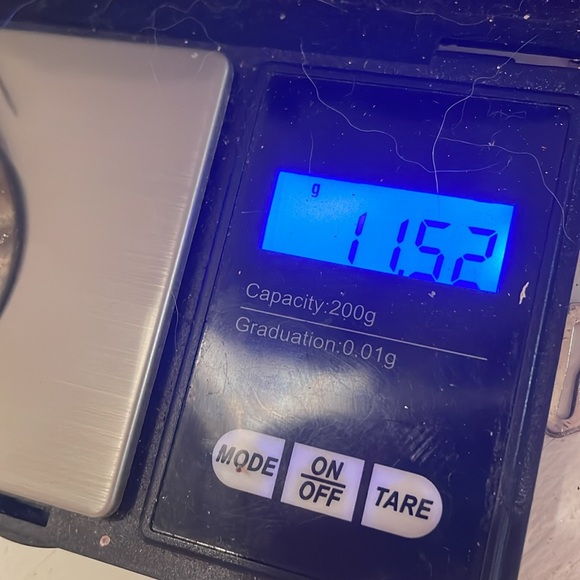 2.75” mixed metal open circle hoop dangle earrings on French wire - Picture 10 of 10